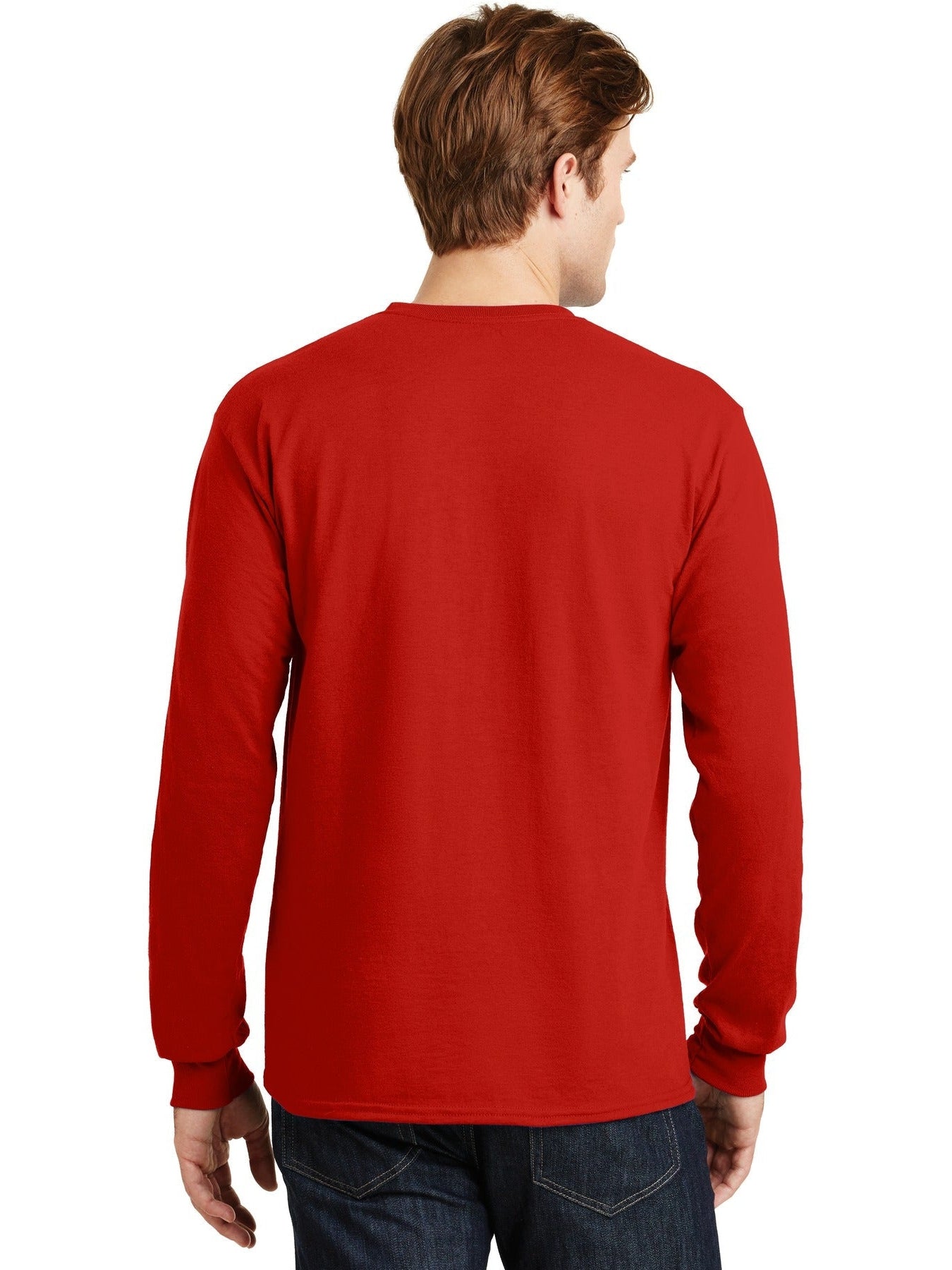 no-logo Gildan DryBlend 50 Cotton/50 Poly Long Sleeve T-Shirt-Regular-Gildan-Thread Logic