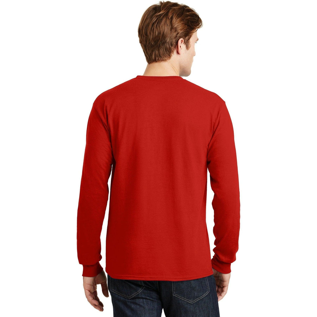 no-logo Gildan DryBlend 50 Cotton/50 Poly Long Sleeve T-Shirt-Regular-Gildan-Thread Logic