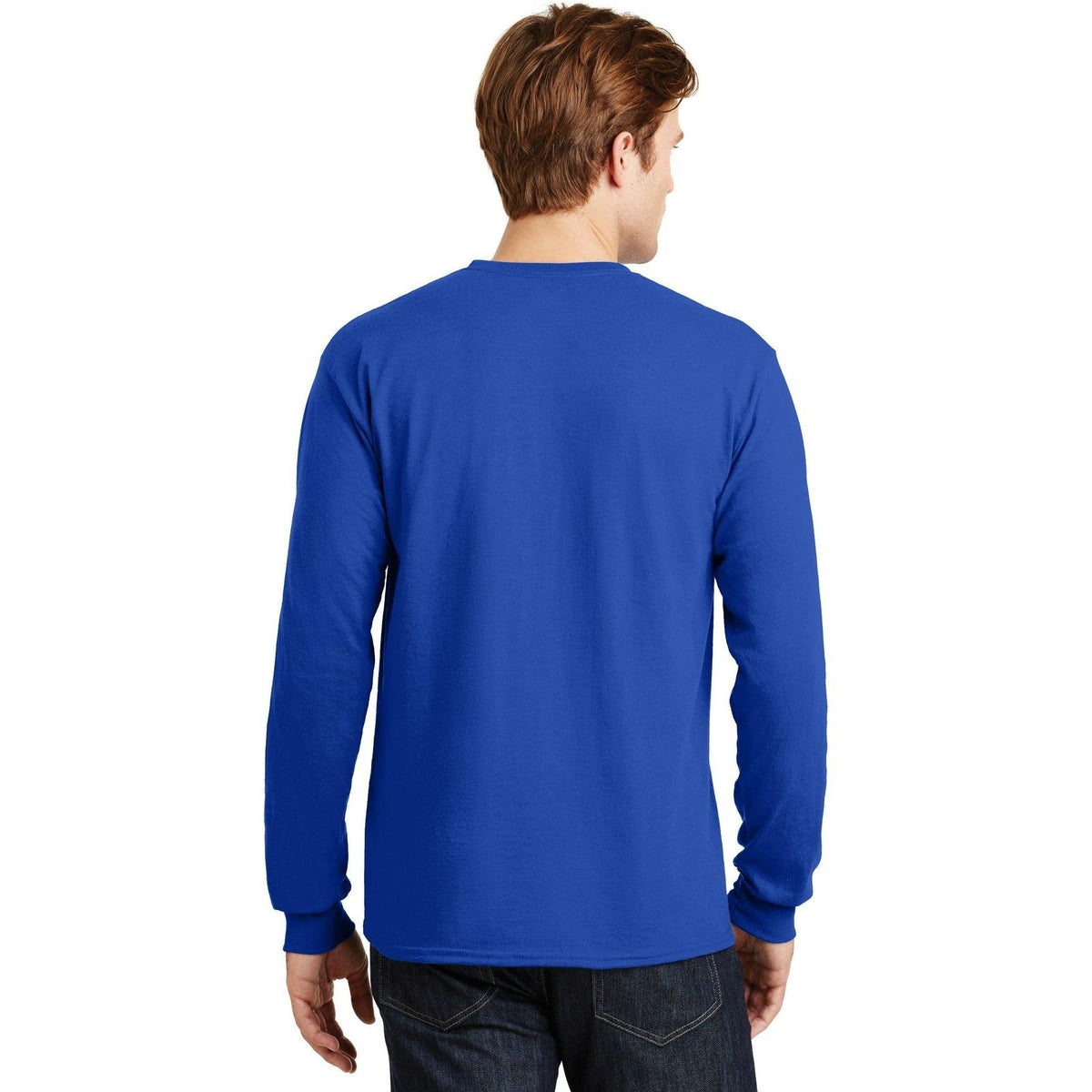 no-logo Gildan DryBlend 50 Cotton/50 Poly Long Sleeve T-Shirt-Regular-Gildan-Thread Logic