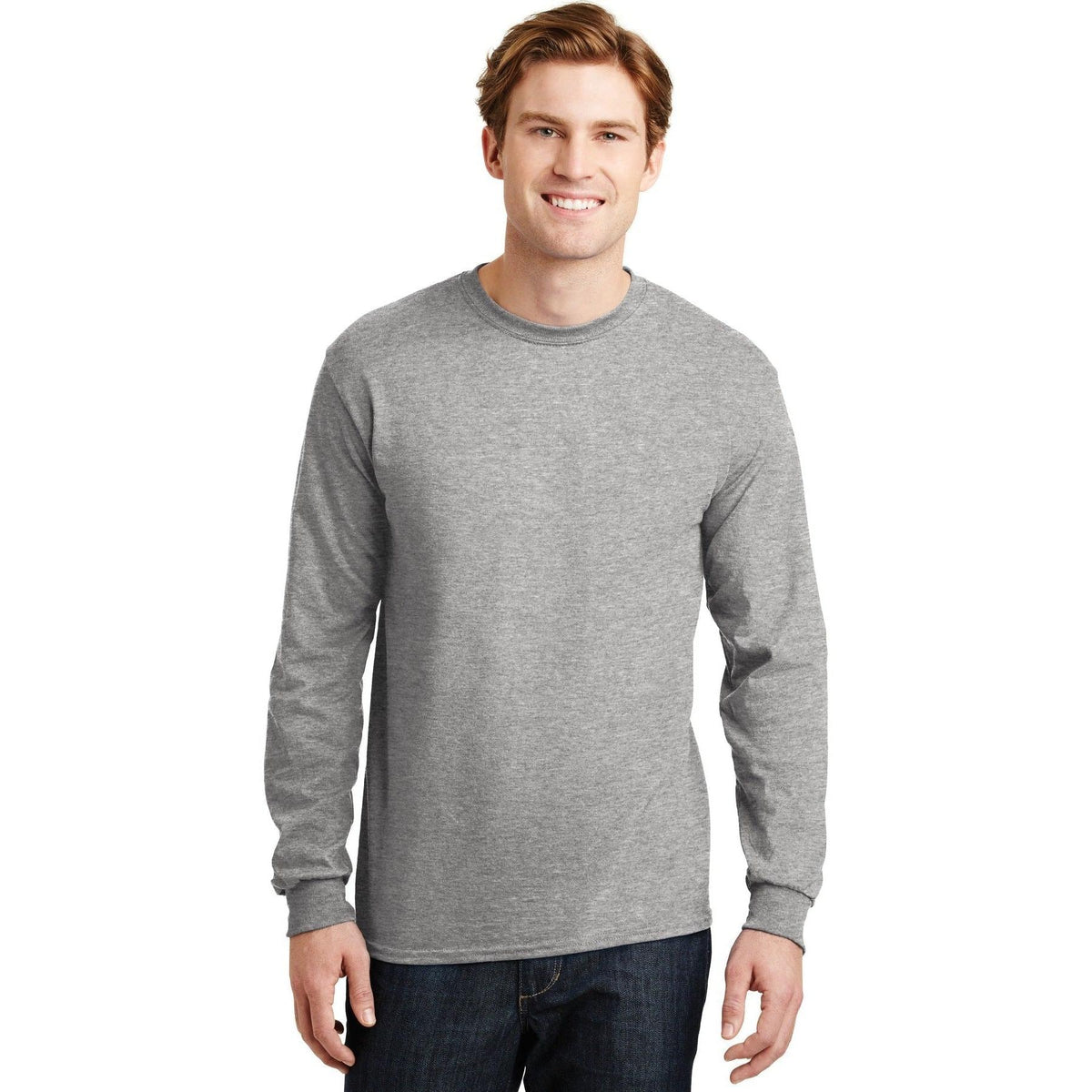 no-logo Gildan DryBlend 50 Cotton/50 Poly Long Sleeve T-Shirt-Regular-Gildan-Thread Logic