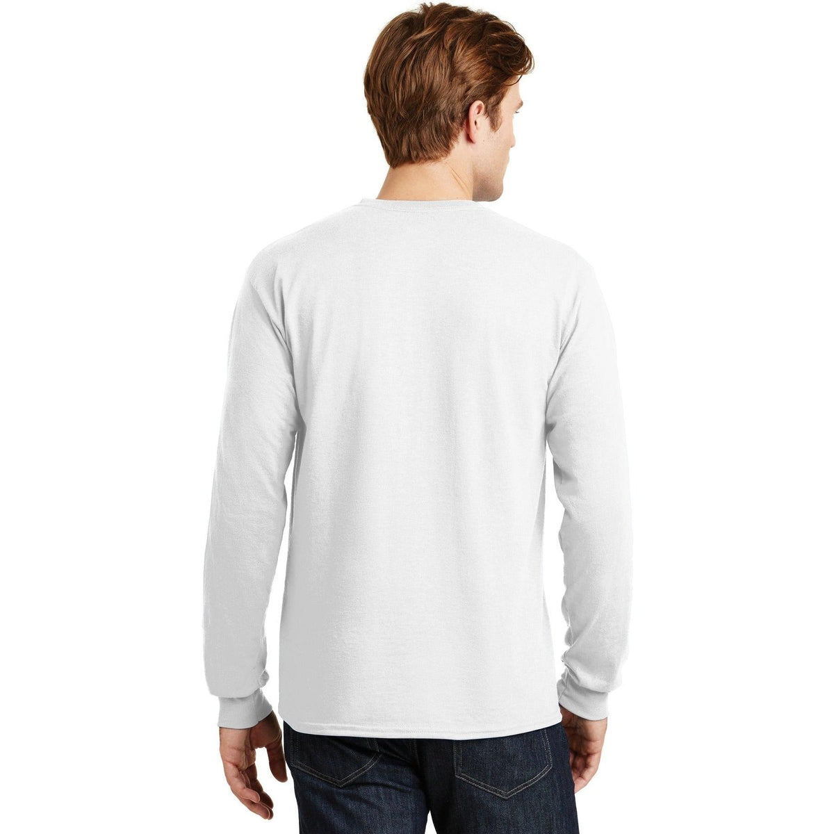 no-logo Gildan DryBlend 50 Cotton/50 Poly Long Sleeve T-Shirt-Regular-Gildan-Thread Logic