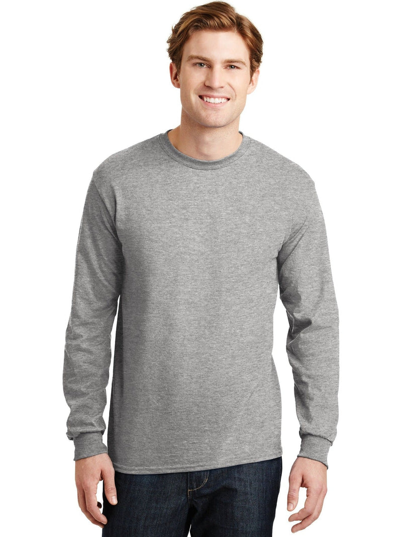 no-logo Gildan DryBlend 50 Cotton/50 Poly Long Sleeve T-Shirt-Regular-Gildan-Thread Logic