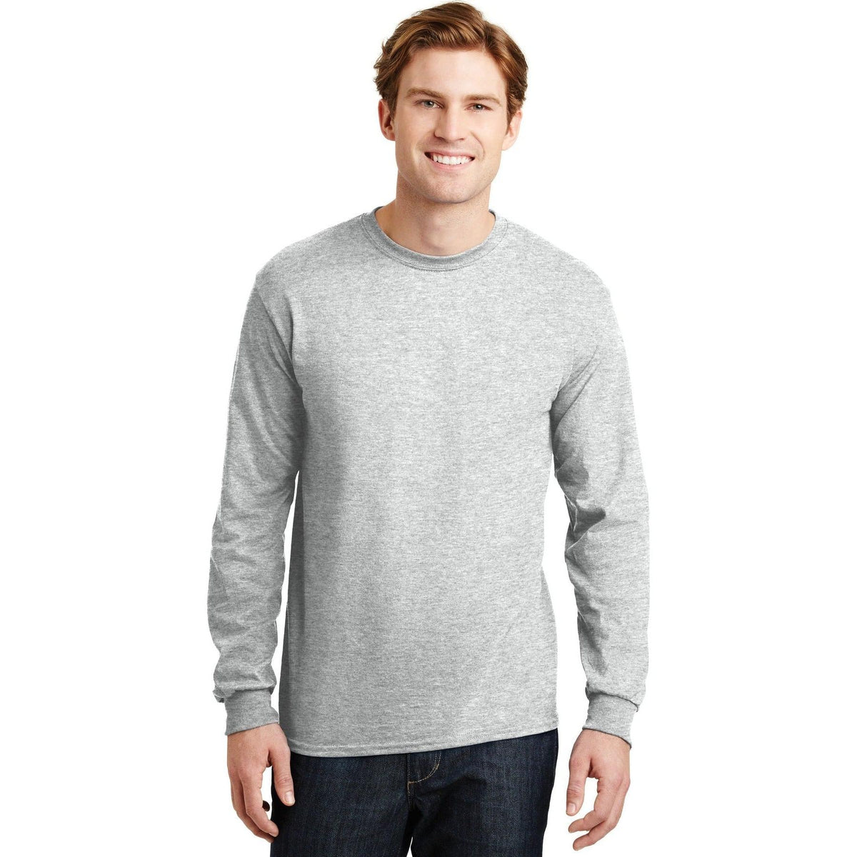 no-logo Gildan DryBlend 50 Cotton/50 Poly Long Sleeve T-Shirt-Regular-Gildan-Thread Logic