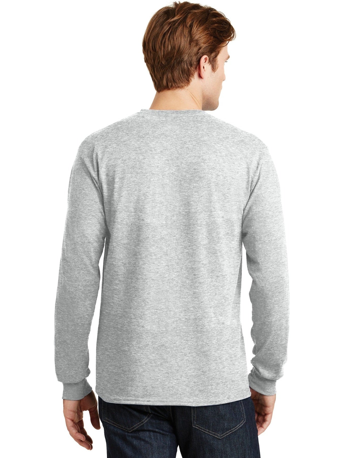 no-logo Gildan DryBlend 50 Cotton/50 Poly Long Sleeve T-Shirt-Regular-Gildan-Thread Logic