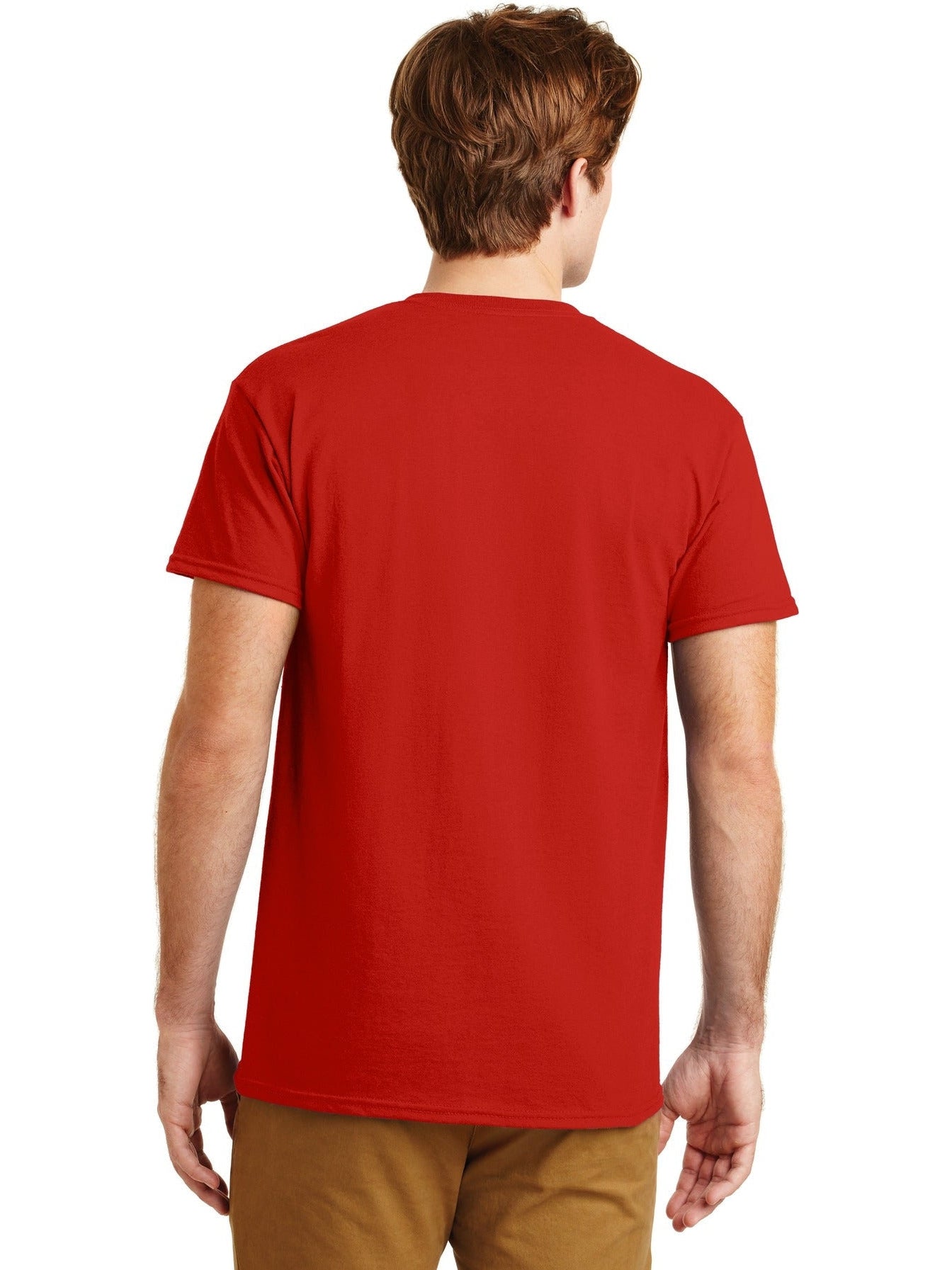 CHANGE MY VIEW Tシャツ 赤 Gildan 8300 DryBlend Pocket T-Shirt | Gemplers