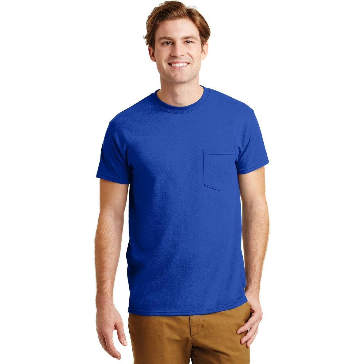 no-logo Gildan DryBlend 50/50 Pocket T-Shirt-Polos-Gildan-Thread Logic
