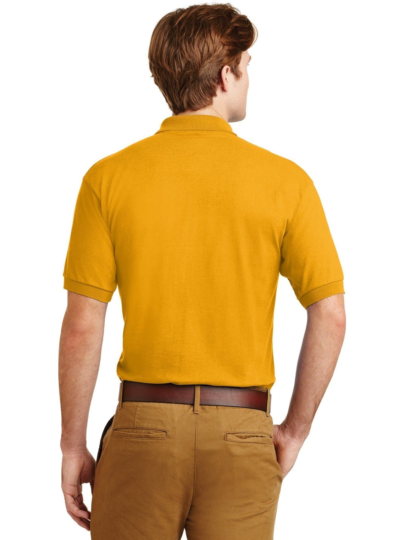 no-logo Gildan DryBlend 6-Ounce Jersey Knit Polo Shirt-Regular-Gildan-Thread Logic