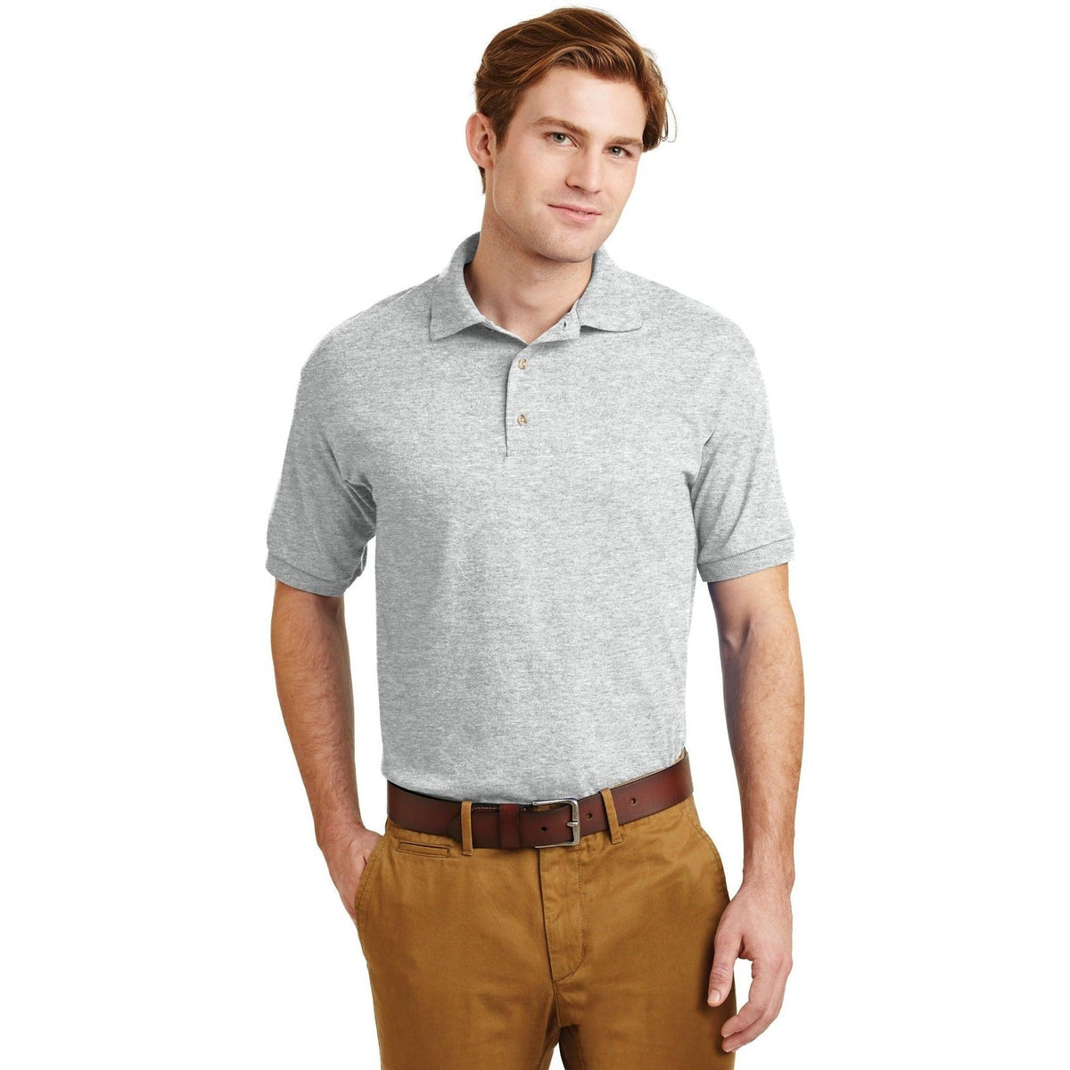 no-logo Gildan DryBlend 6-Ounce Jersey Knit Polo Shirt-Regular-Gildan-Thread Logic