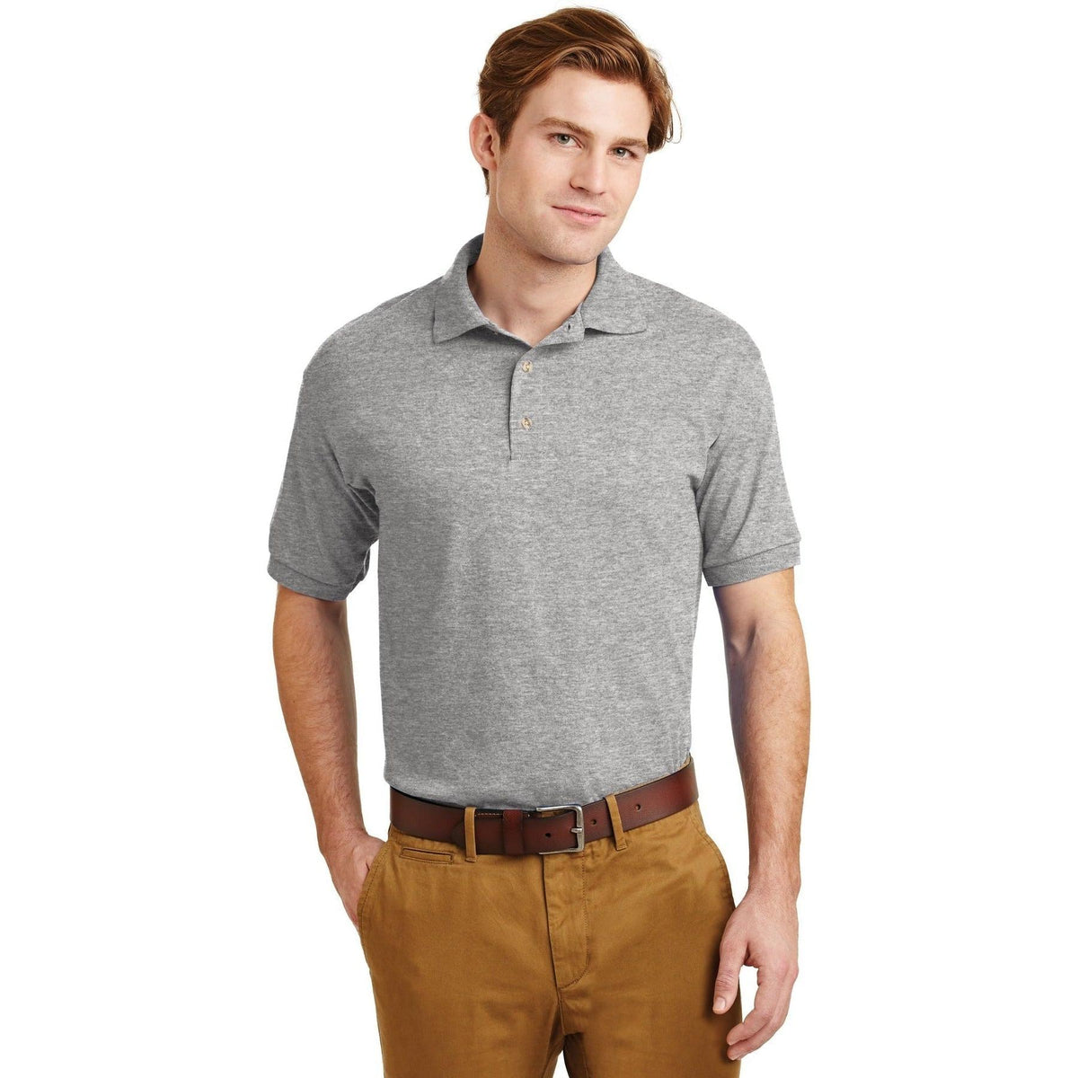 no-logo Gildan DryBlend 6-Ounce Jersey Knit Polo Shirt-Regular-Gildan-Thread Logic