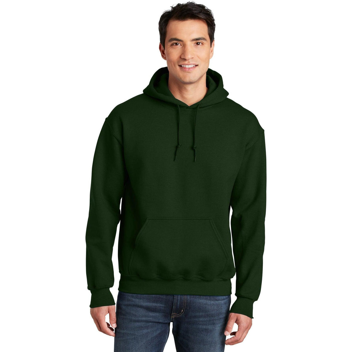 no-logo Gildan DryBlend Hooded Sweatshirt-Hoodies-Gildan-Thread Logic