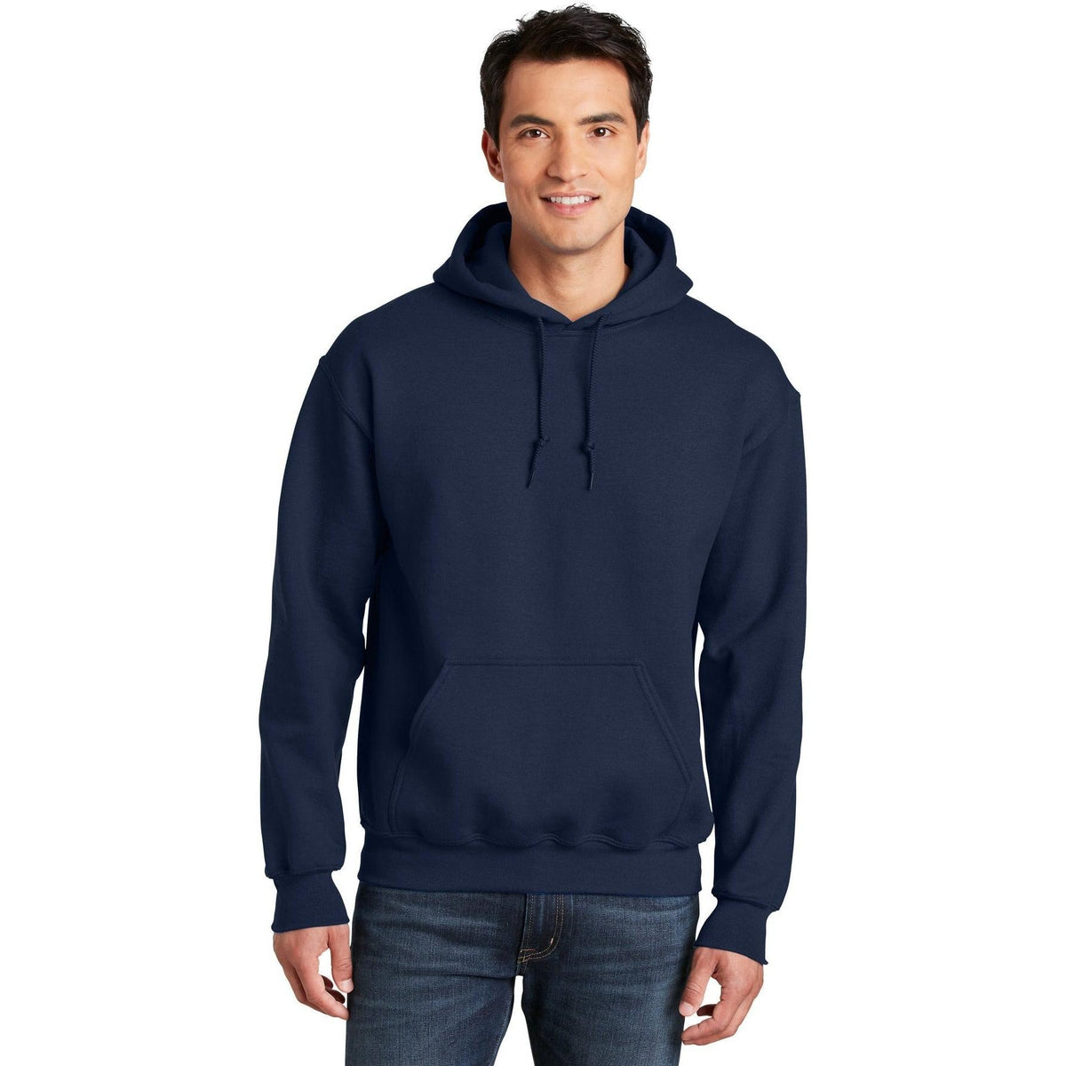 no-logo Gildan DryBlend Hooded Sweatshirt-Hoodies-Gildan-Thread Logic