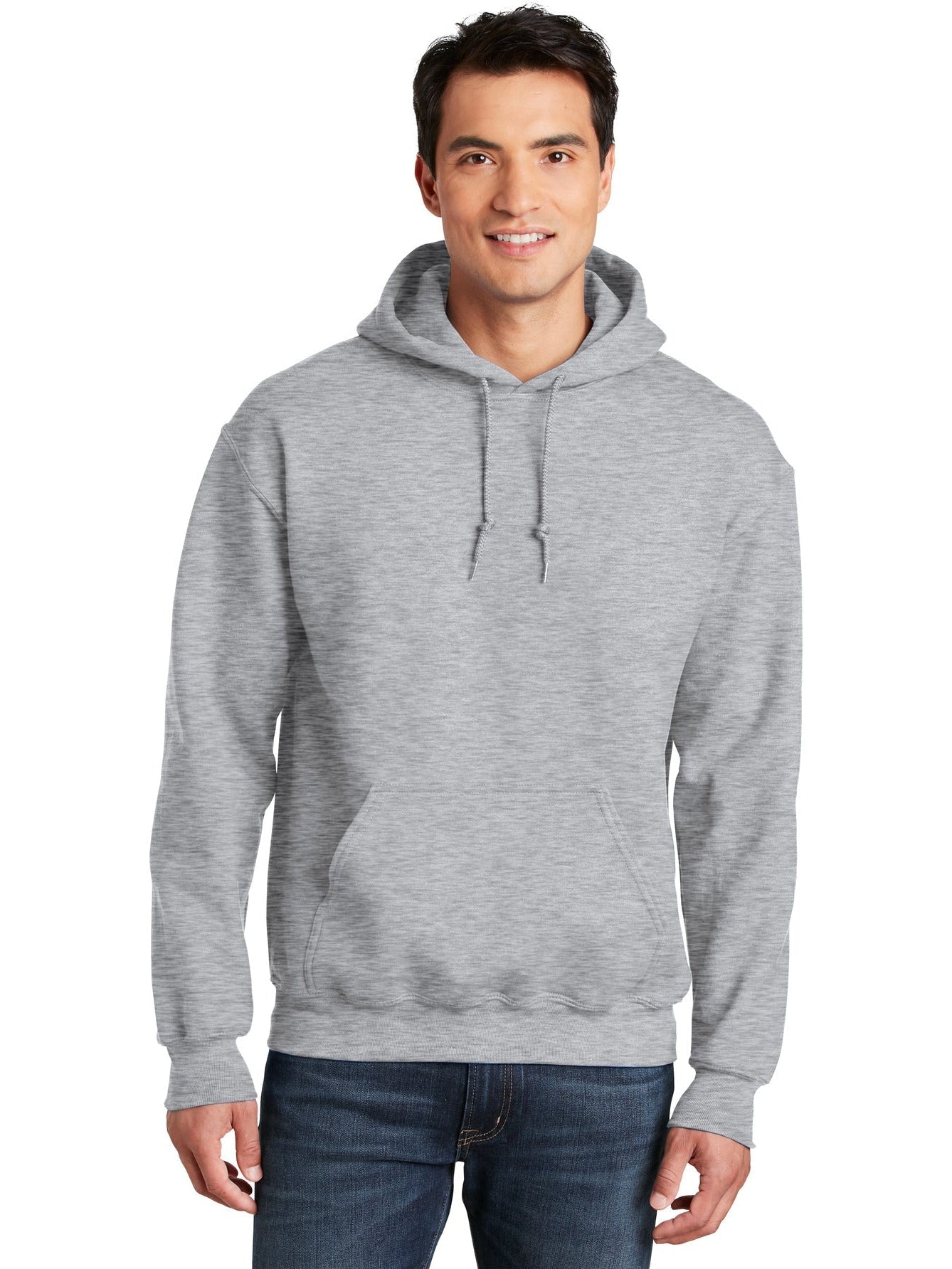 no-logo Gildan DryBlend Hooded Sweatshirt-Regular-Gildan-Thread Logic