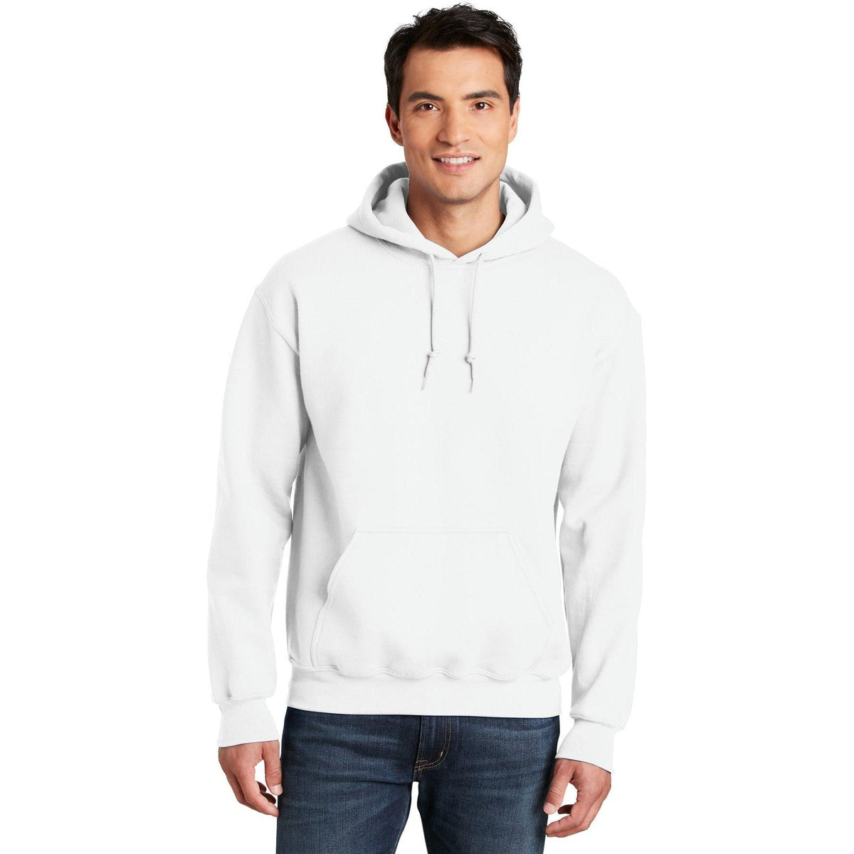 no-logo Gildan DryBlend Hooded Sweatshirt-Hoodies-Gildan-Thread Logic