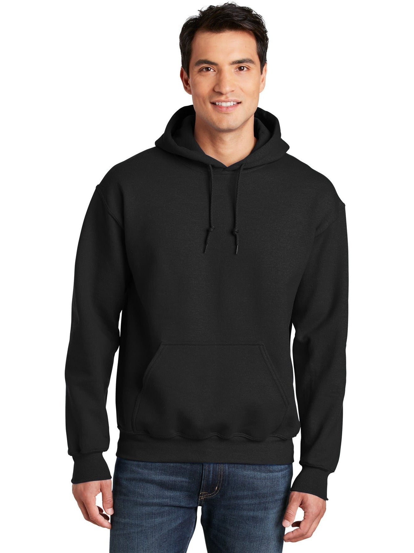no-logo Gildan DryBlend Hooded Sweatshirt-Regular-Gildan-Thread Logic