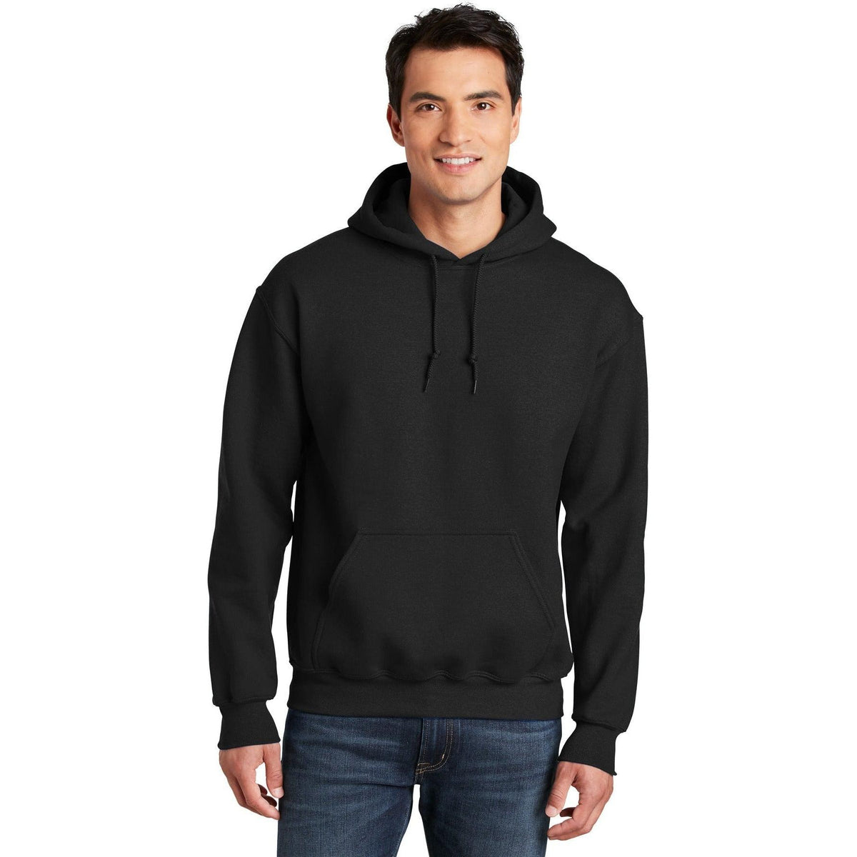 no-logo Gildan DryBlend Hooded Sweatshirt-Hoodies-Gildan-Thread Logic
