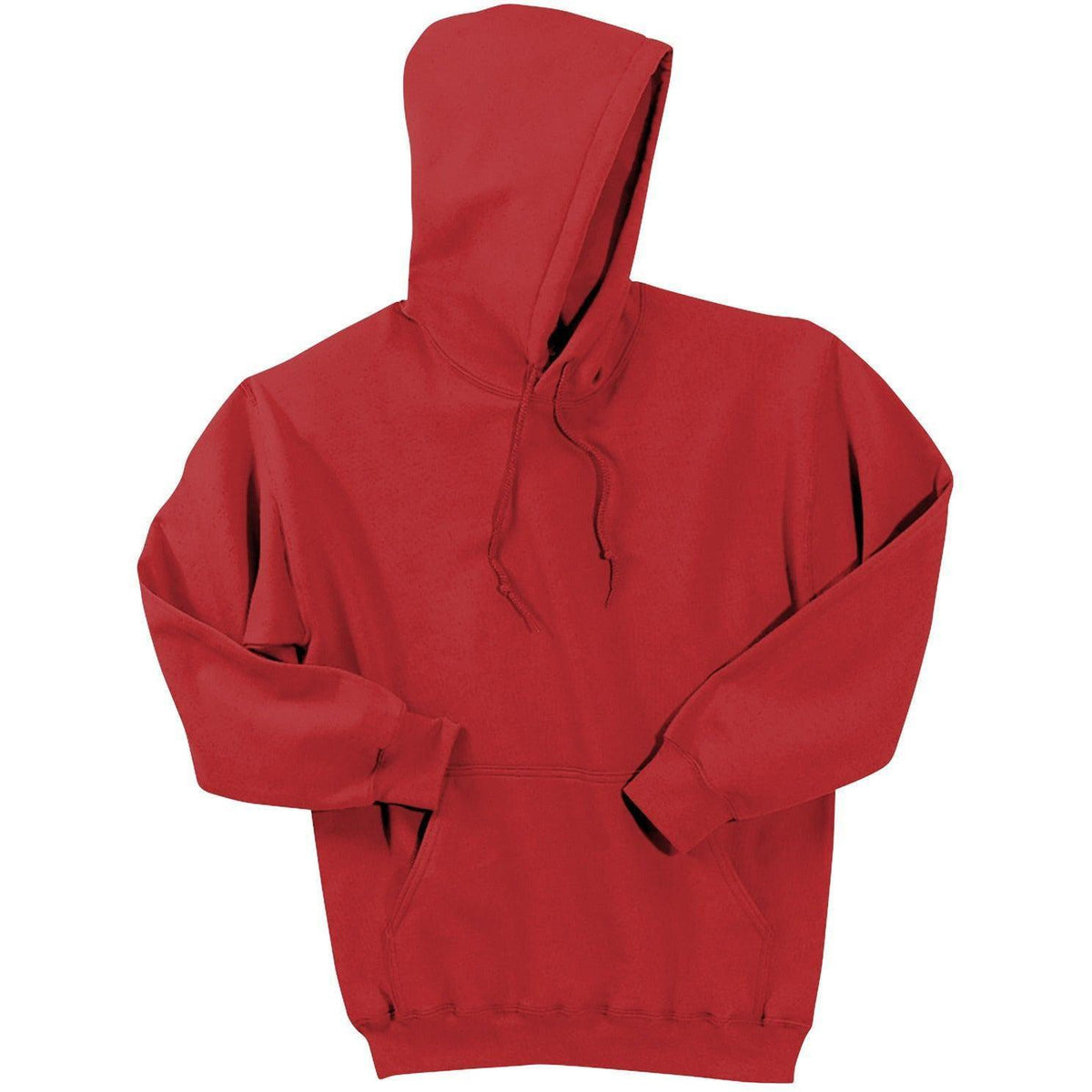 no-logo Gildan DryBlend Hooded Sweatshirt-Hoodies-Gildan-Red-S-Thread Logic