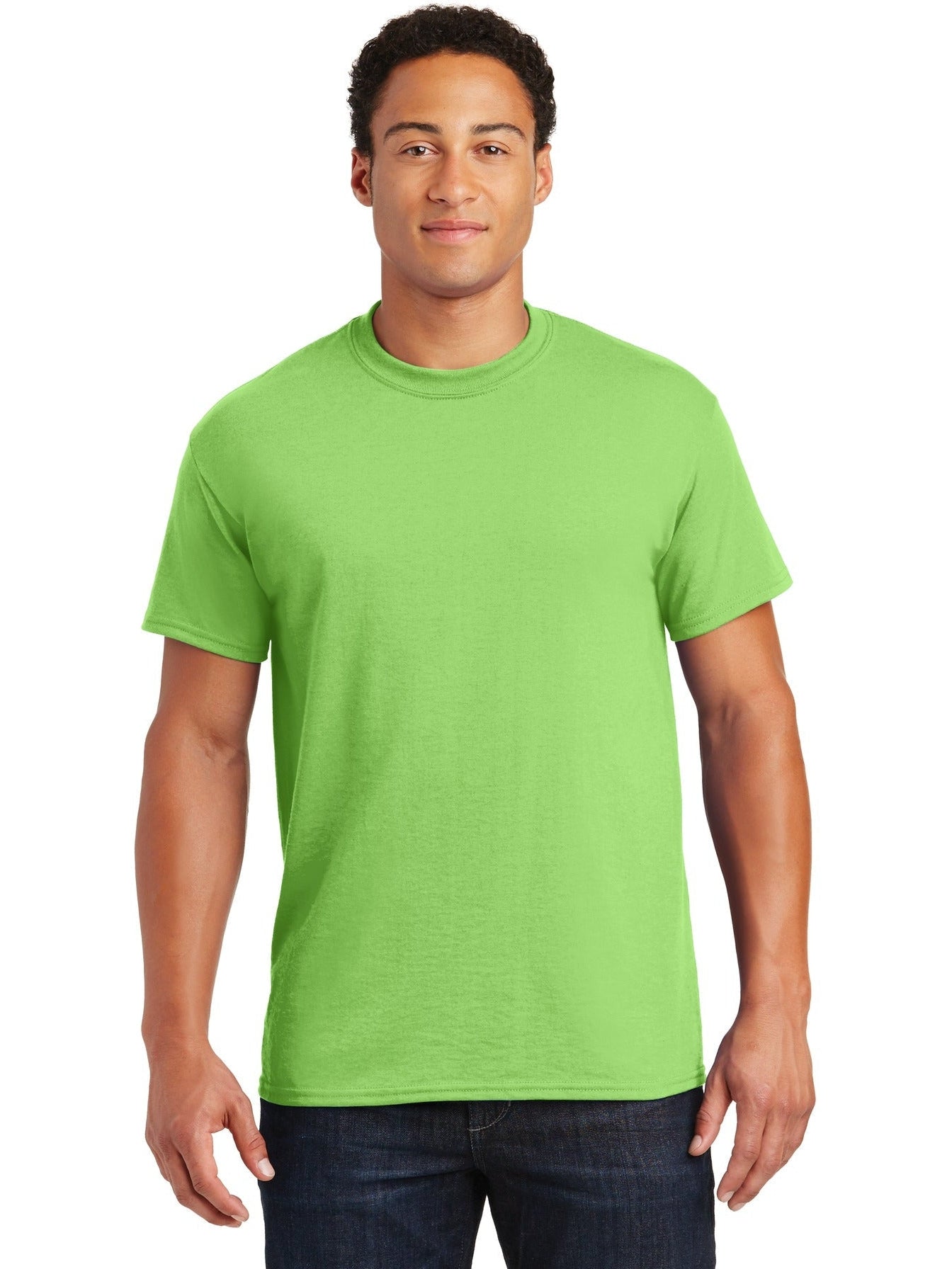 Gildan 8000 T-Shirt with Custom Embroidery