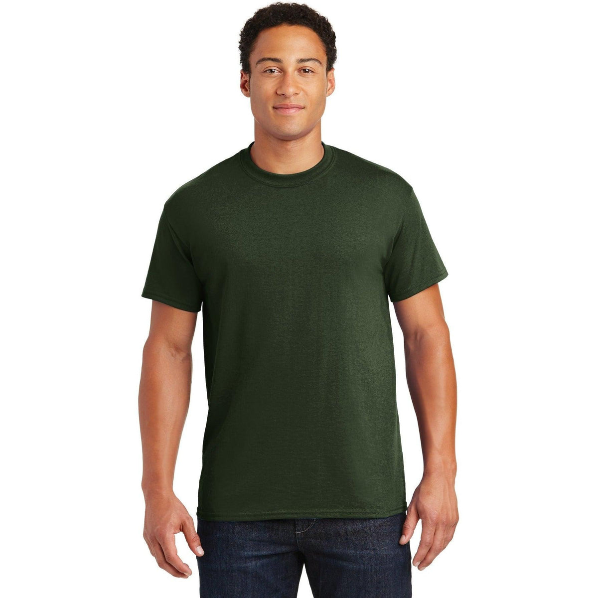 no-logo Gildan DryBlend T-Shirt-Polos-Gildan-Forest-S-Thread Logic