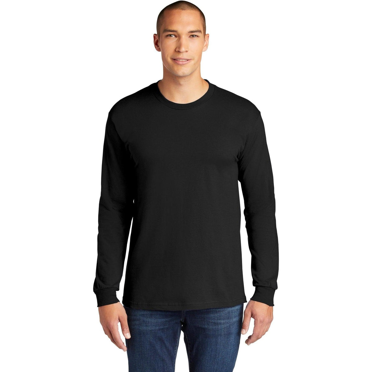 no-logo Gildan Hammer Long Sleeve T-Shirt-Regular-Gildan-Thread Logic