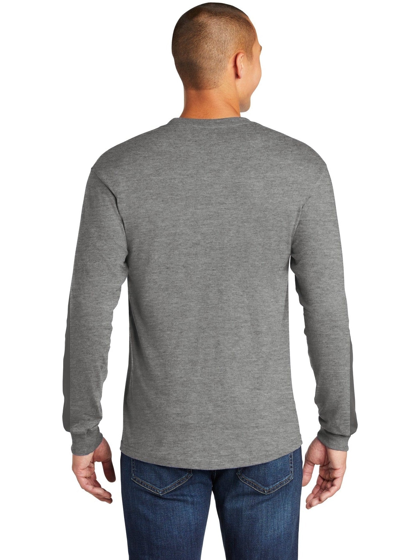 no-logo Gildan Hammer Long Sleeve T-Shirt-Regular-Gildan-Thread Logic
