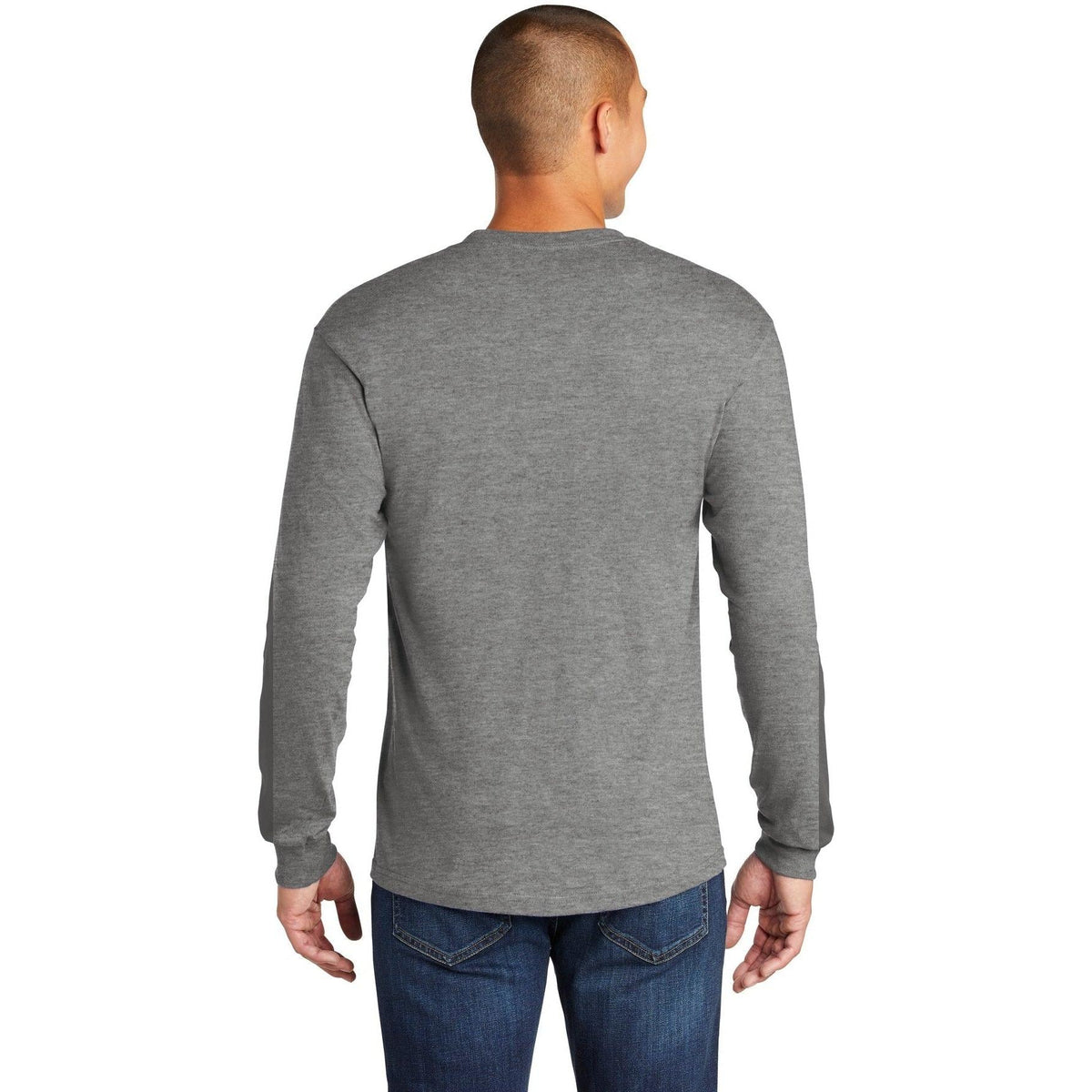 no-logo Gildan Hammer Long Sleeve T-Shirt-Regular-Gildan-Thread Logic