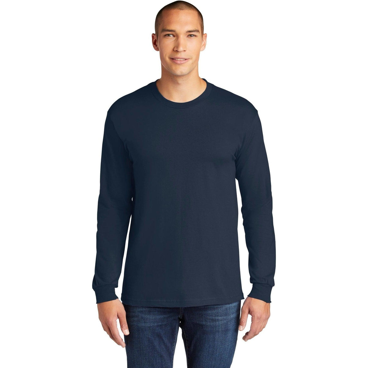 no-logo Gildan Hammer Long Sleeve T-Shirt-Regular-Gildan-Thread Logic