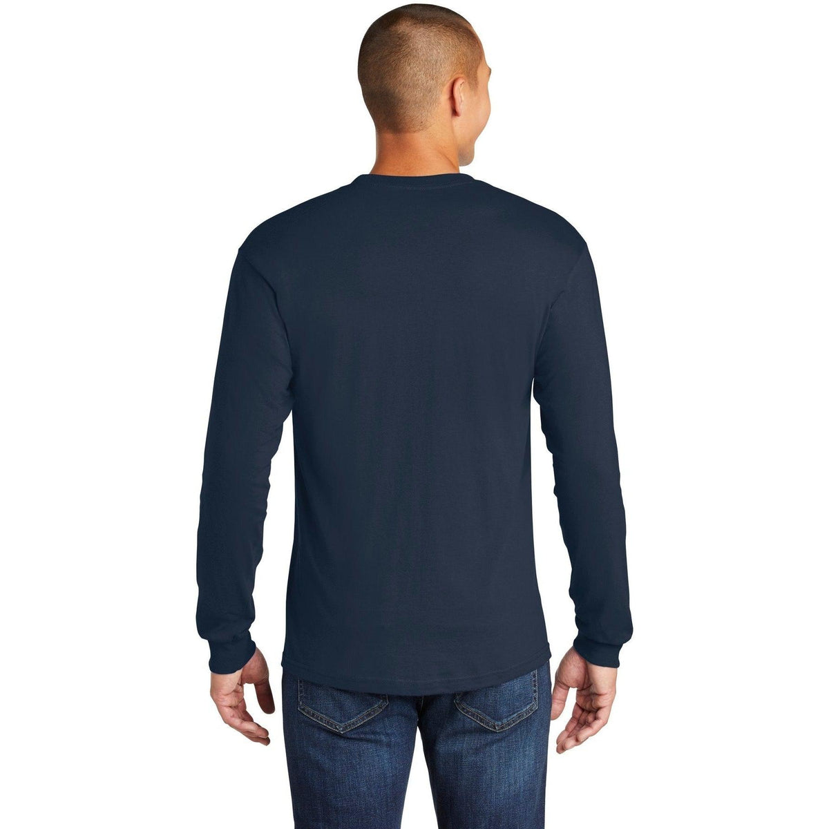 no-logo Gildan Hammer Long Sleeve T-Shirt-Regular-Gildan-Thread Logic