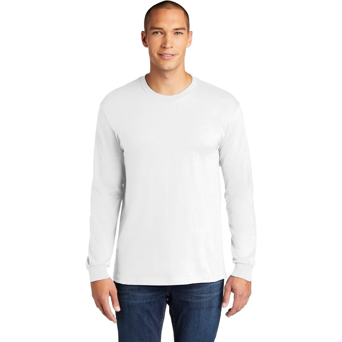 no-logo Gildan Hammer Long Sleeve T-Shirt-Regular-Gildan-Thread Logic