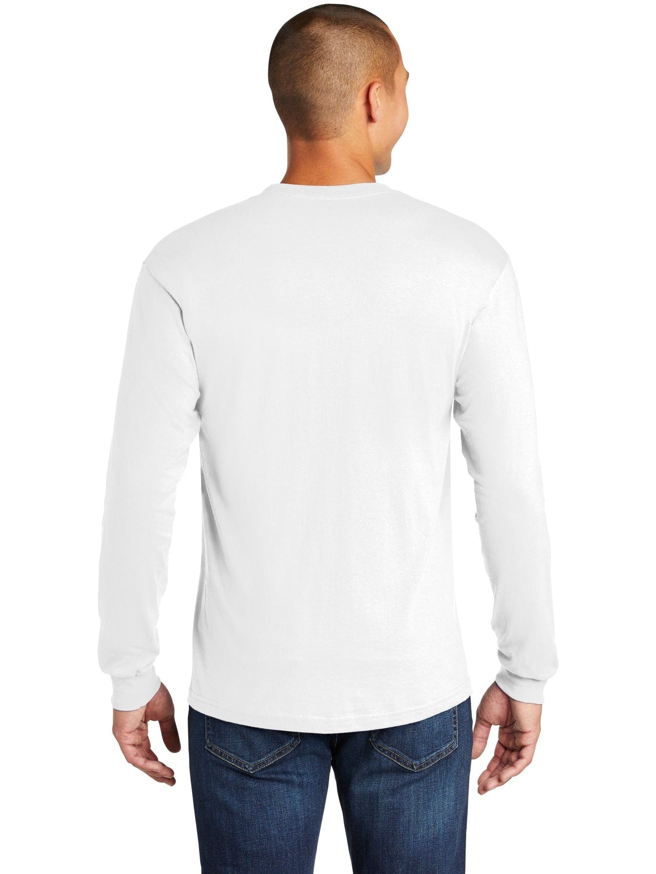 no-logo Gildan Hammer Long Sleeve T-Shirt-Regular-Gildan-Thread Logic