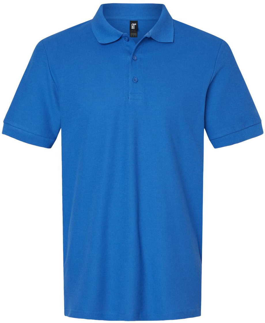 Gildan Hammer Pique Polo 85800 With Custom Embroidery