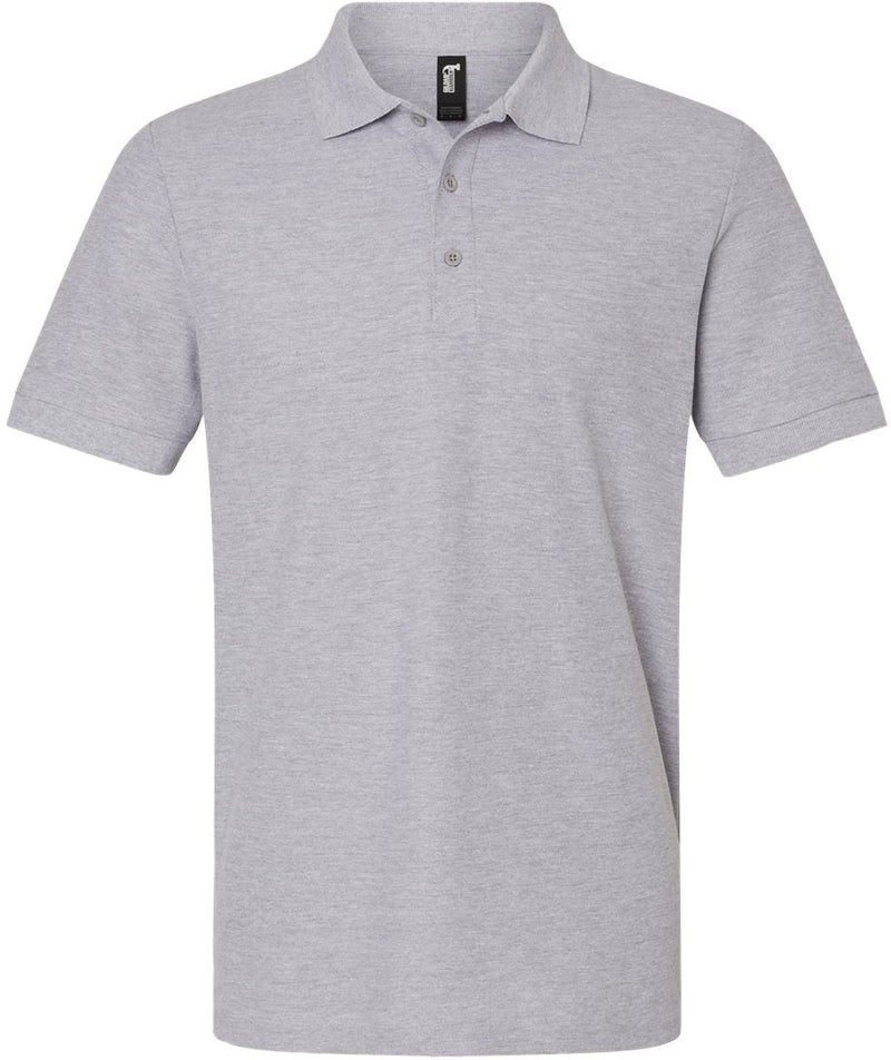 Gildan Hammer Pique Polo-Apparel-Gildan-Sport Grey-S-Thread Logic