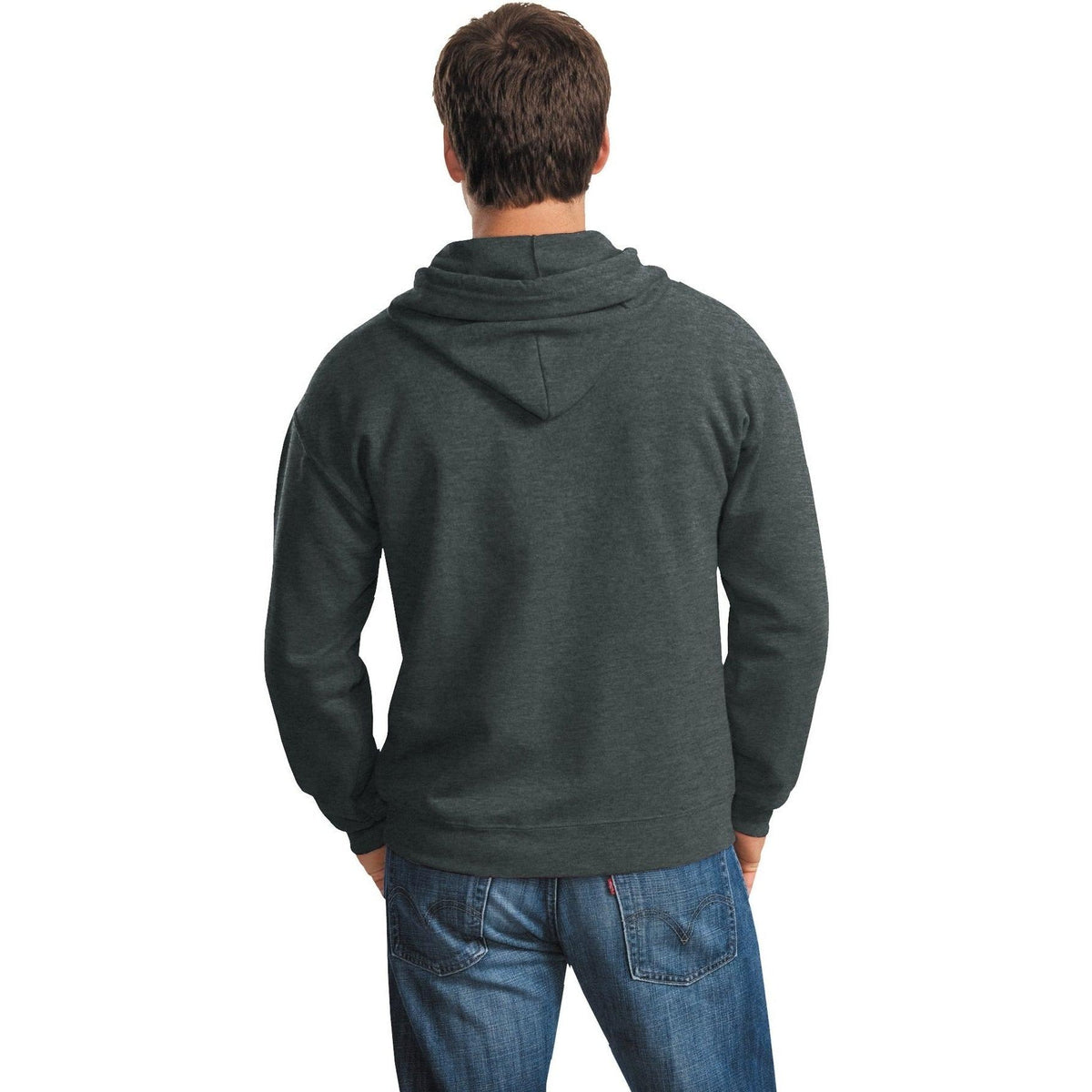 no-logo Gildan Heavy Blend Full-Zip Hooded Sweatshirt-Regular-Gildan-Thread Logic