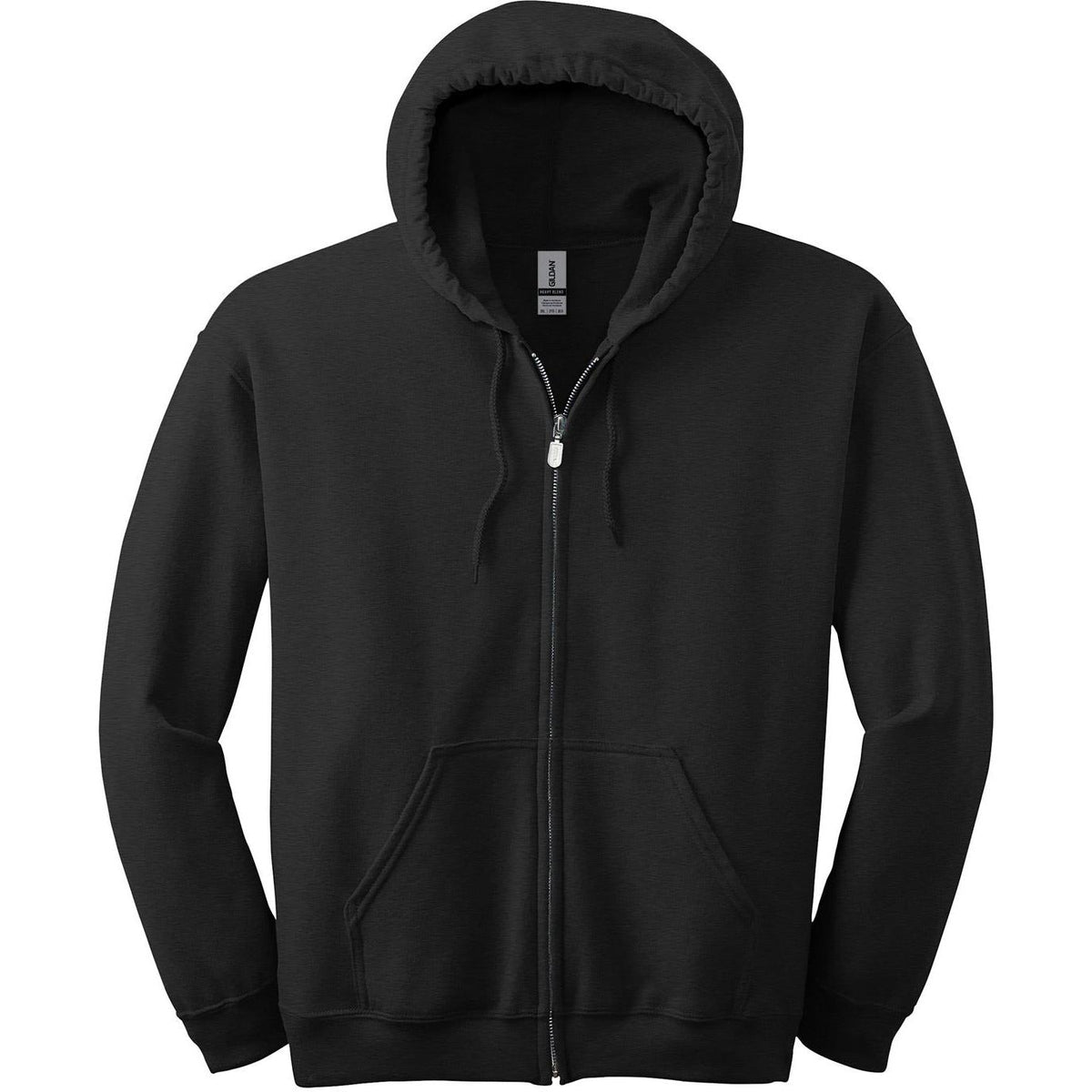no-logo Gildan Heavy Blend Full-Zip Hooded Sweatshirt