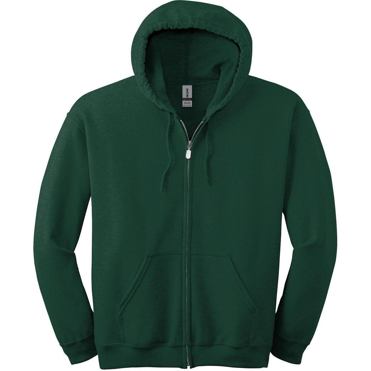 no-logo Gildan Heavy Blend Full-Zip Hooded Sweatshirt