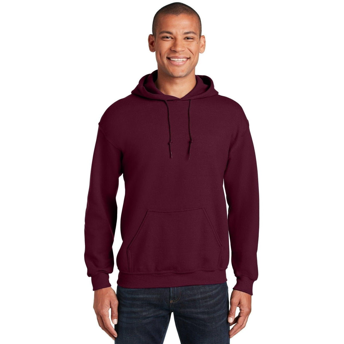 no-logo Gildan Heavy Blend Hooded Sweatshirt-Regular-Gildan-Thread Logic