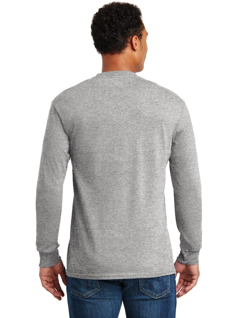 no-logo Gildan Heavy Cotton 100% Cotton Long Sleeve T-Shirt-Regular-Gildan-Thread Logic