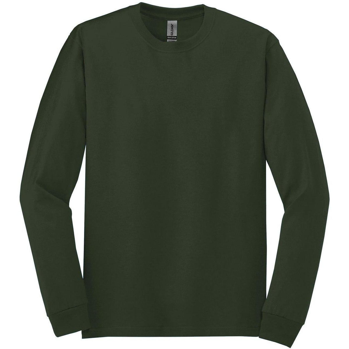 no-logo Gildan Heavy Cotton 100% Cotton Long Sleeve T-Shirt