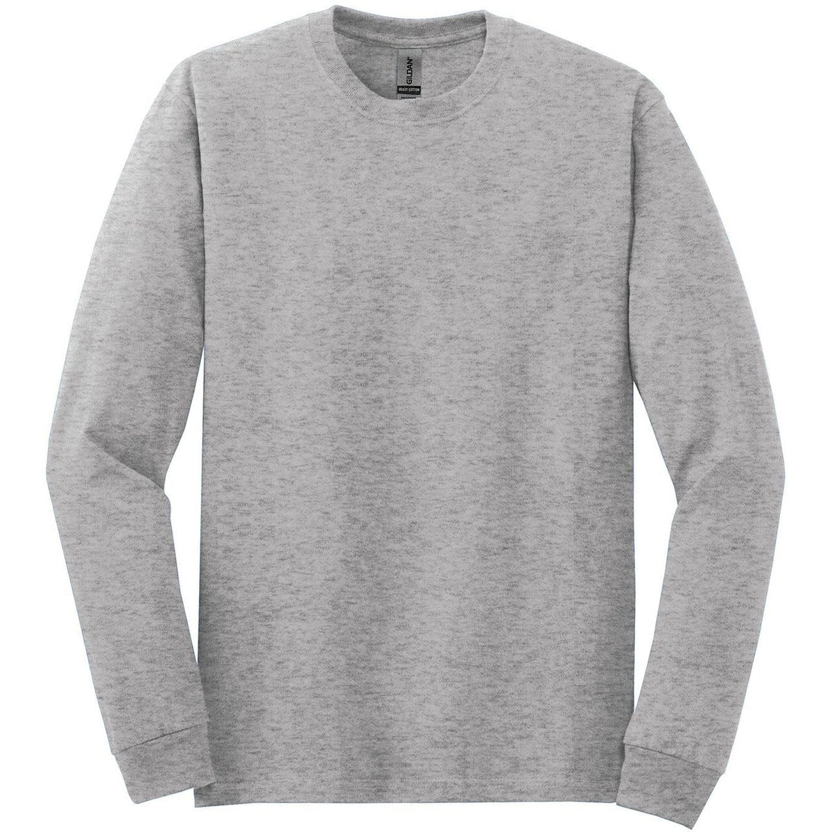no-logo Gildan Heavy Cotton 100% Cotton Long Sleeve T-Shirt