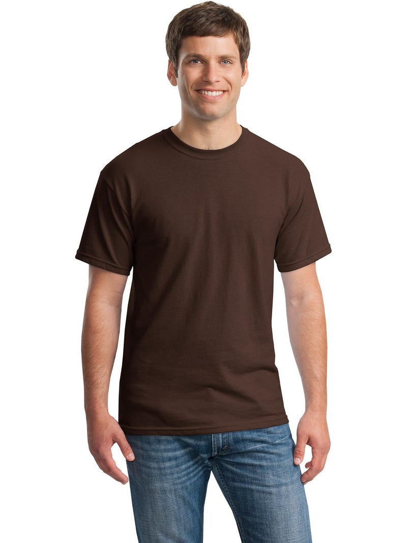 Gildan Mens Ultra Cotton 100% Cotton T-Shirt, XL, Tan