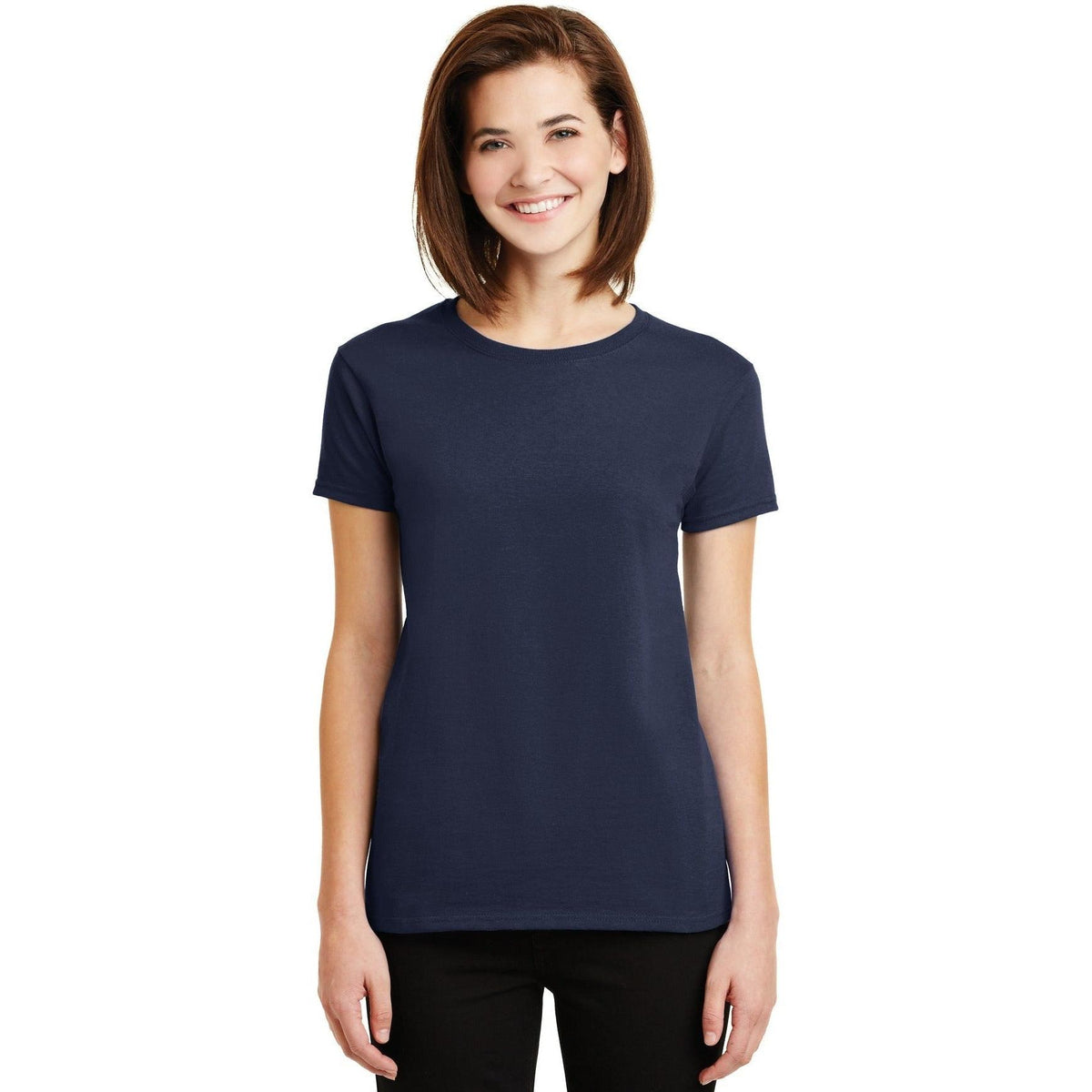 no-logo Gildan Women's 100% Cotton T-Shirt-Polos-Gildan-Thread Logic