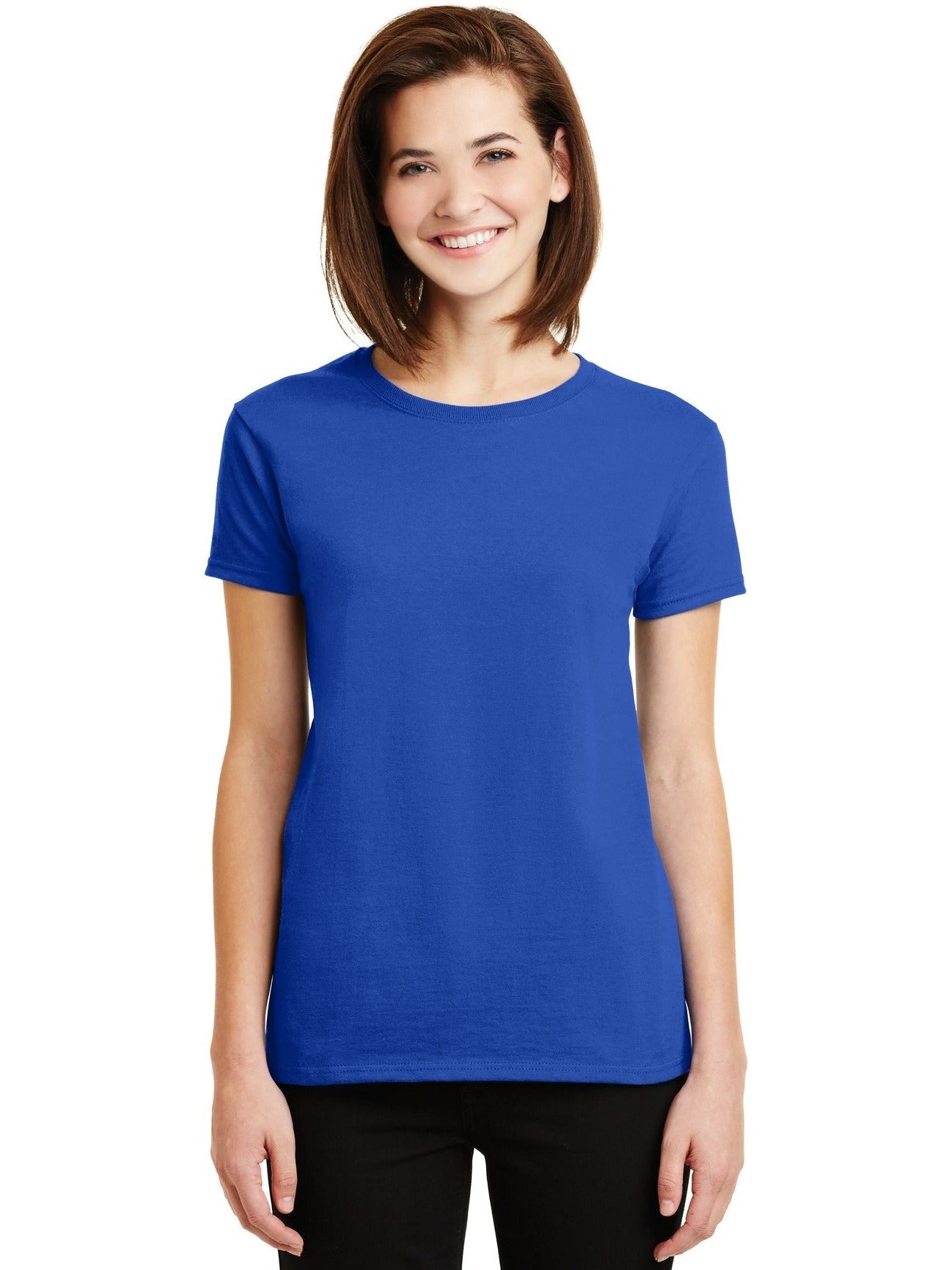 no-logo Gildan Ladies 100% Cotton T-Shirt-Regular-Gildan-Thread Logic