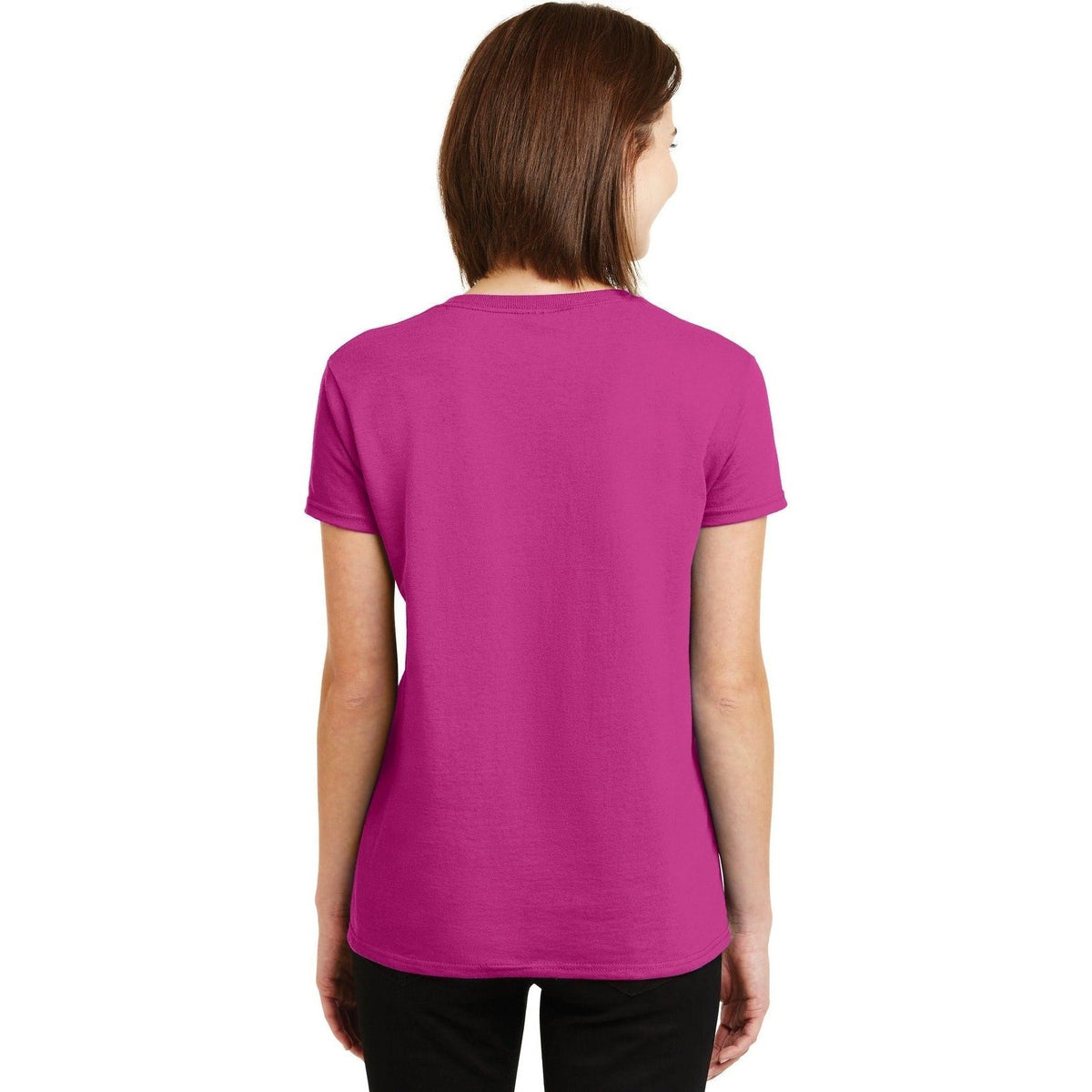 no-logo Gildan Women's 100% Cotton T-Shirt-Polos-Gildan-Thread Logic