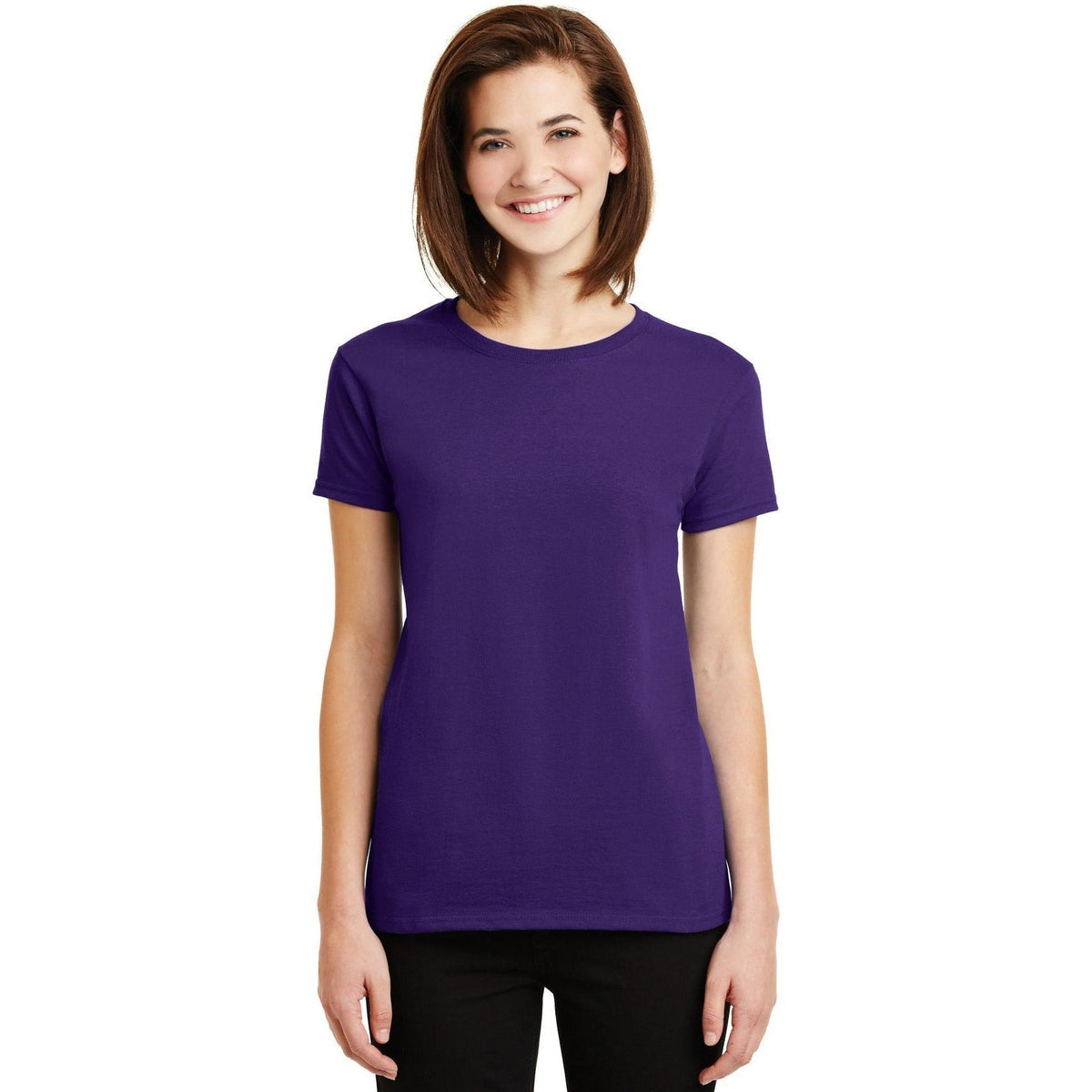 no-logo Gildan Women's 100% Cotton T-Shirt-Polos-Gildan-Thread Logic
