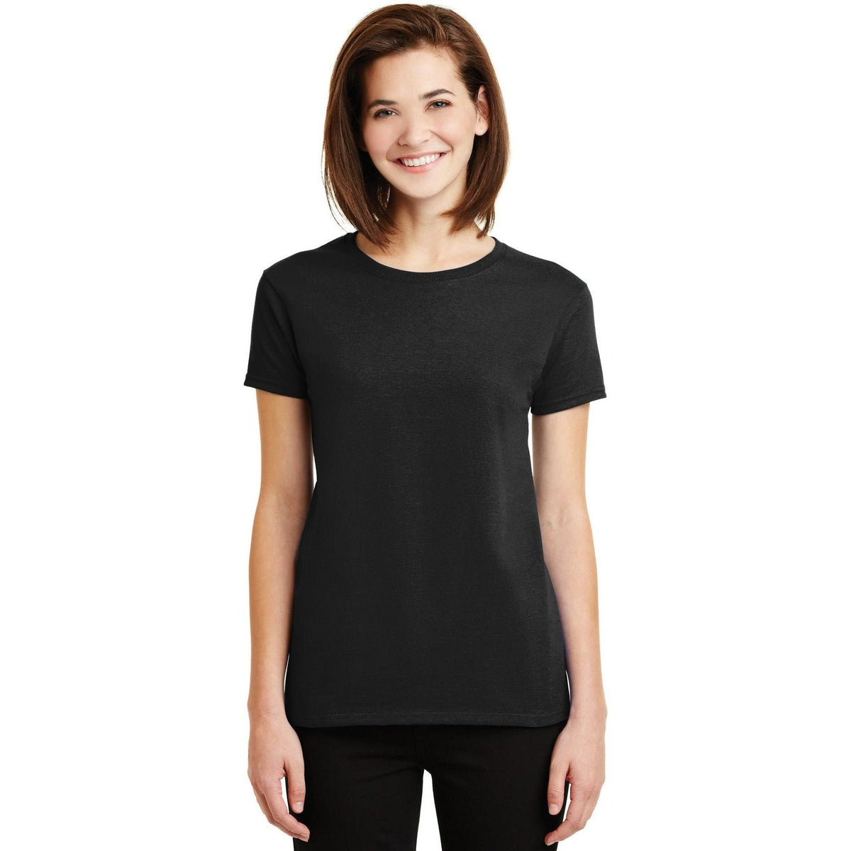 no-logo Gildan Women's 100% Cotton T-Shirt-Polos-Gildan-Thread Logic