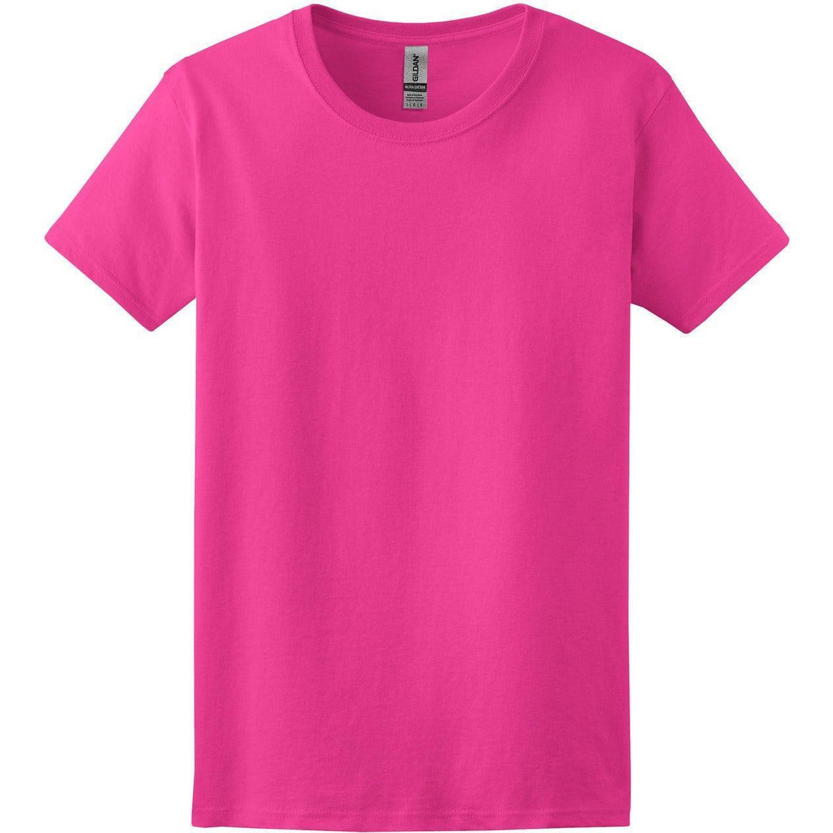 no-logo Gildan Women's 100% Cotton T-Shirt-Polos-Gildan-Thread Logic