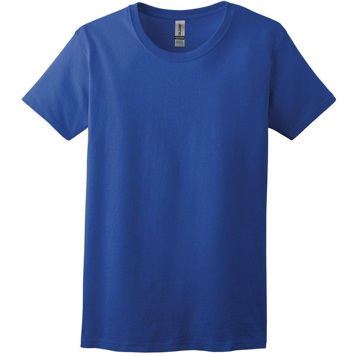 no-logo Gildan Women's 100% Cotton T-Shirt-Polos-Gildan-Royal-S-Thread Logic