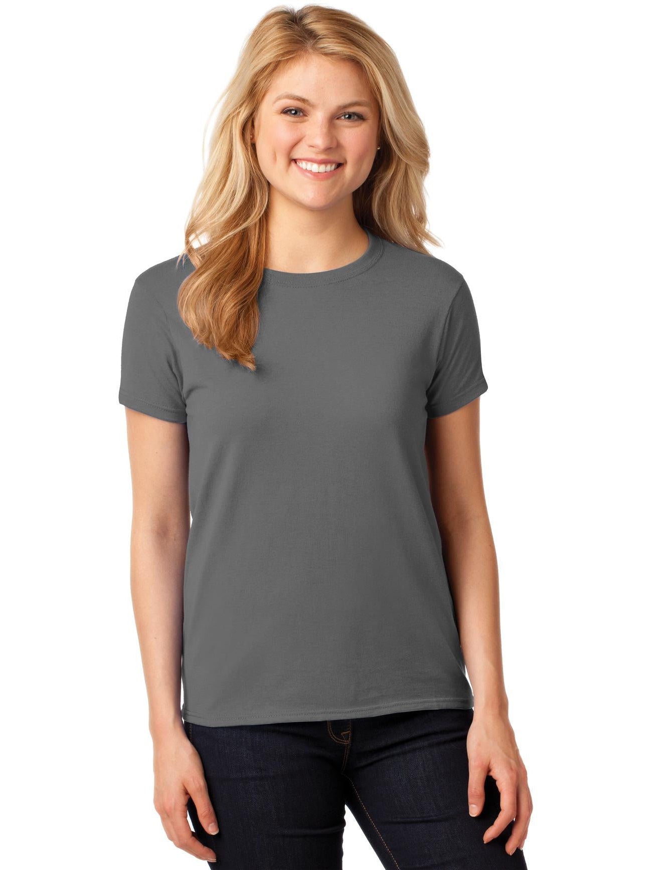 no-logo Gildan Ladies Heavy Cotton 100% Cotton T-Shirt-Regular-Gildan-Thread Logic