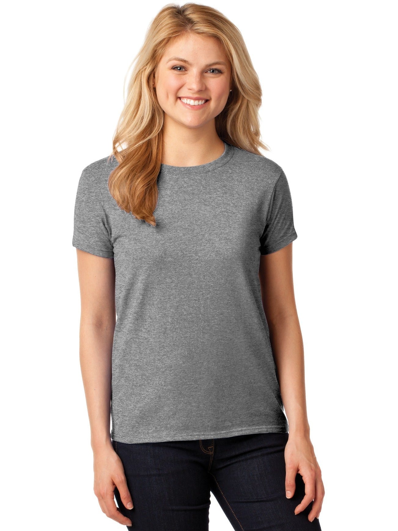 no-logo Gildan Ladies Heavy Cotton 100% Cotton T-Shirt-Regular-Gildan-Thread Logic