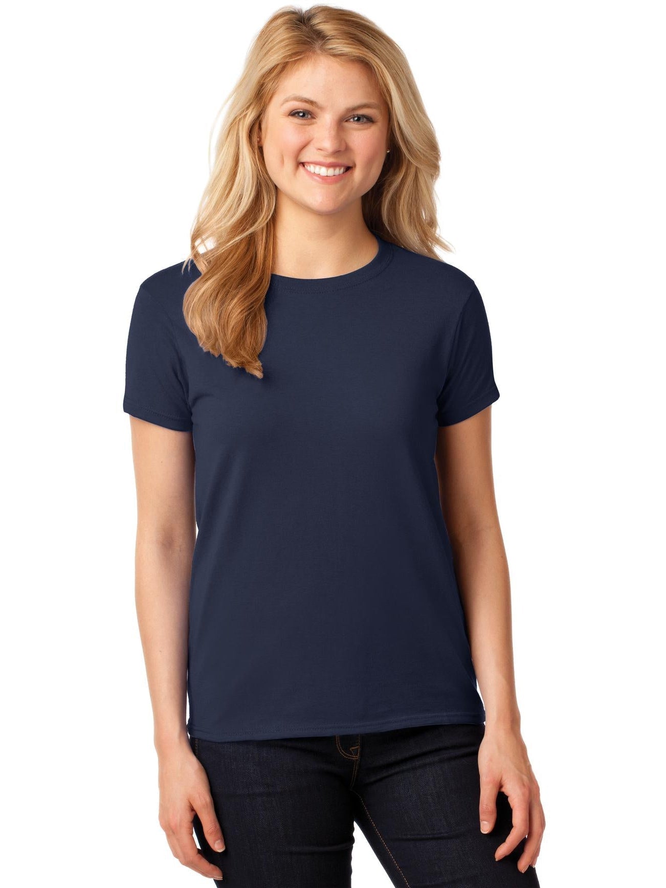 no-logo Gildan Ladies Heavy Cotton 100% Cotton T-Shirt-Regular-Gildan-Thread Logic