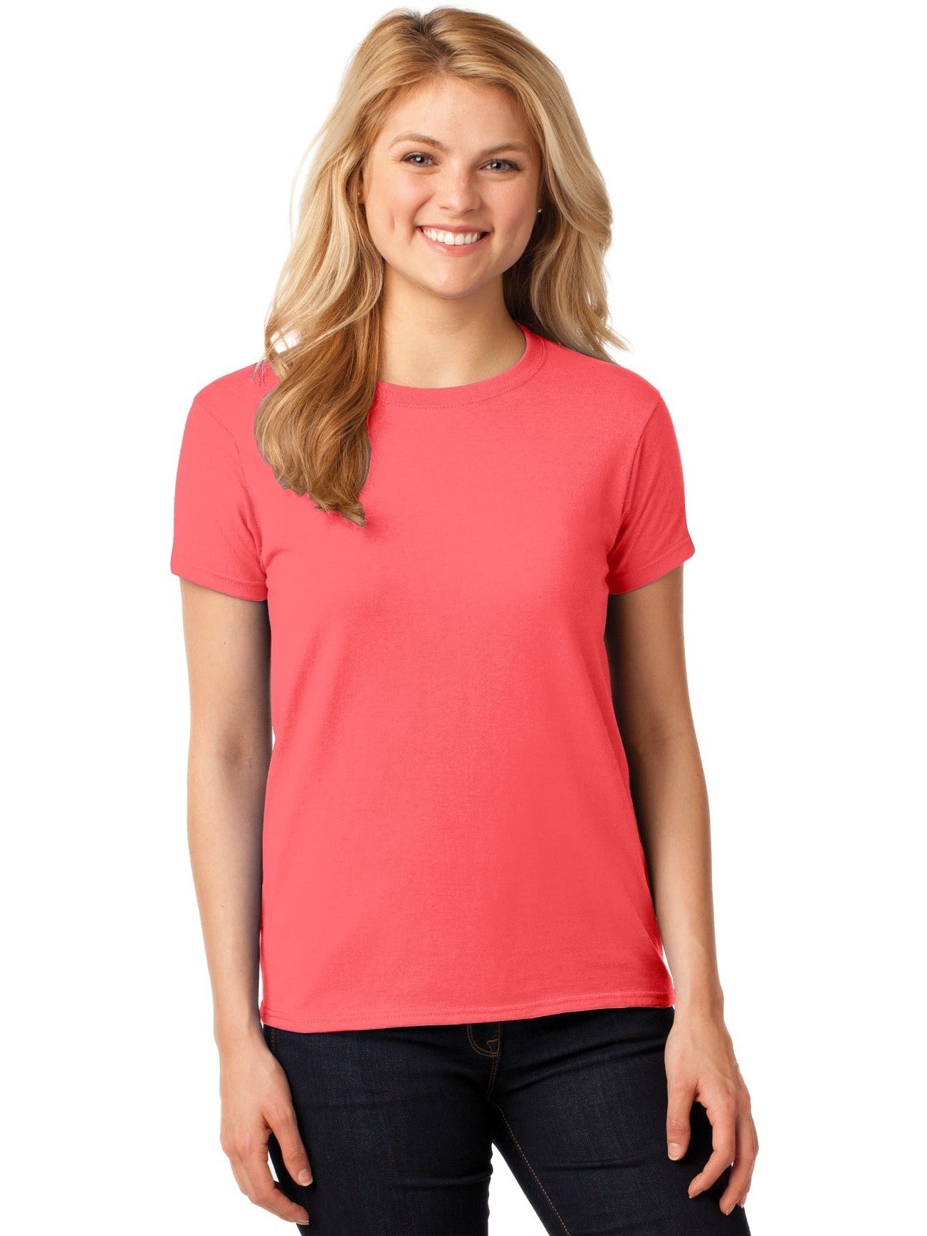 no-logo Gildan Ladies Heavy Cotton 100% Cotton T-Shirt-Regular-Gildan-Thread Logic